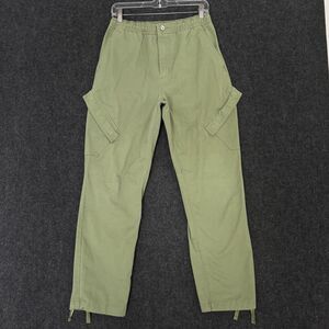 Jordan Essentials Chicago Cargo Pants Men's Medium Green Elastic Waist Nike